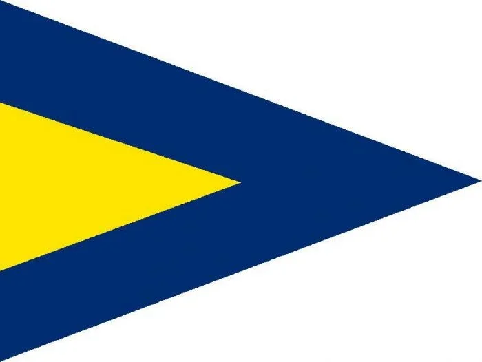 12 X 9 Code Flag 1st Sub Polyester