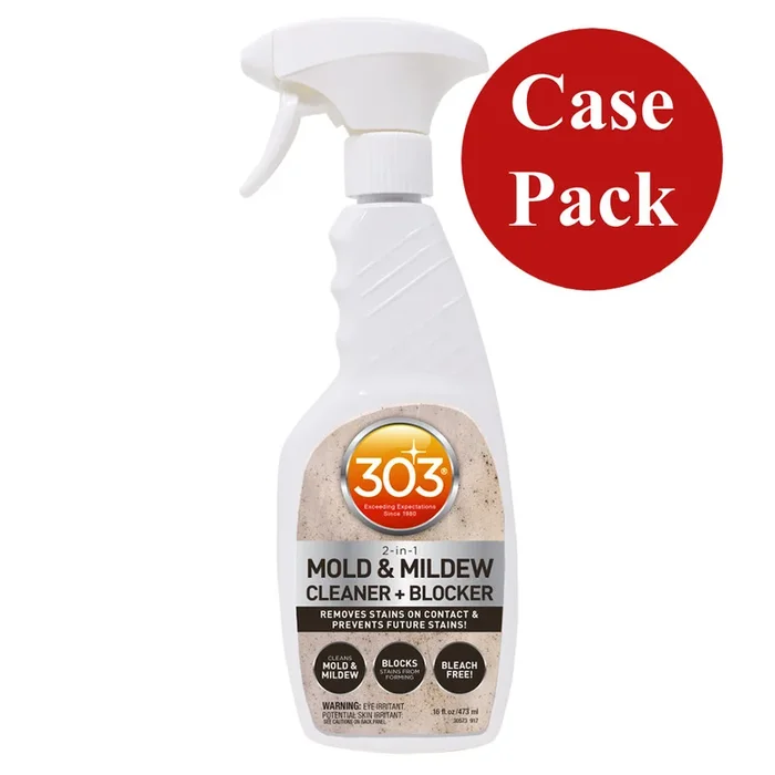 303 Mold & Mildew Cleaner & Blocker with Trigger Sprayer – 16oz *Case of 6*