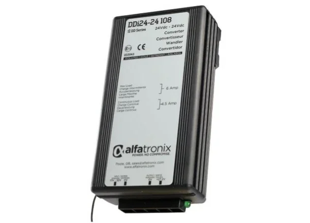 Alfatronix CONVERTOR DD Series 24Vdc – 24Vdc 108W continuous current