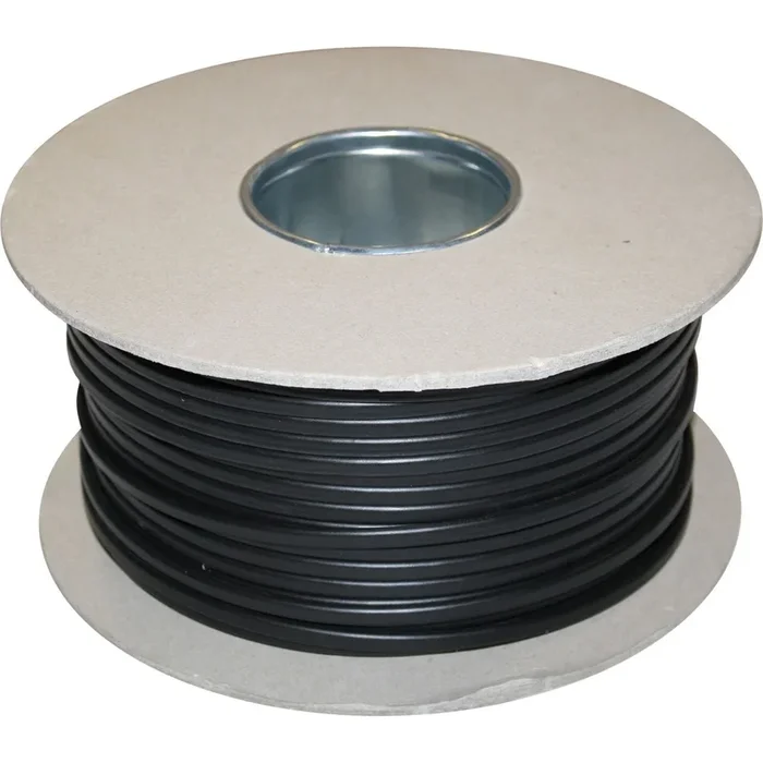 AMC 2 Core TW Flat Cable 28/0.30 2.0mm2 100m Black