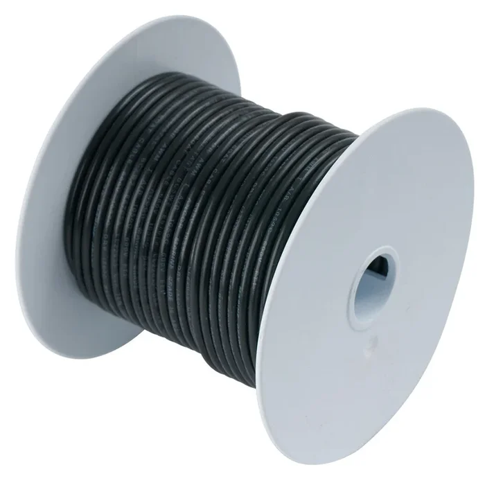 Ancor Black 4 AWG Tinned Copper Battery Cable – 250′