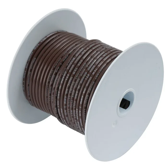 Ancor Brown 12 AWG Tinned Copper Wire – 400′