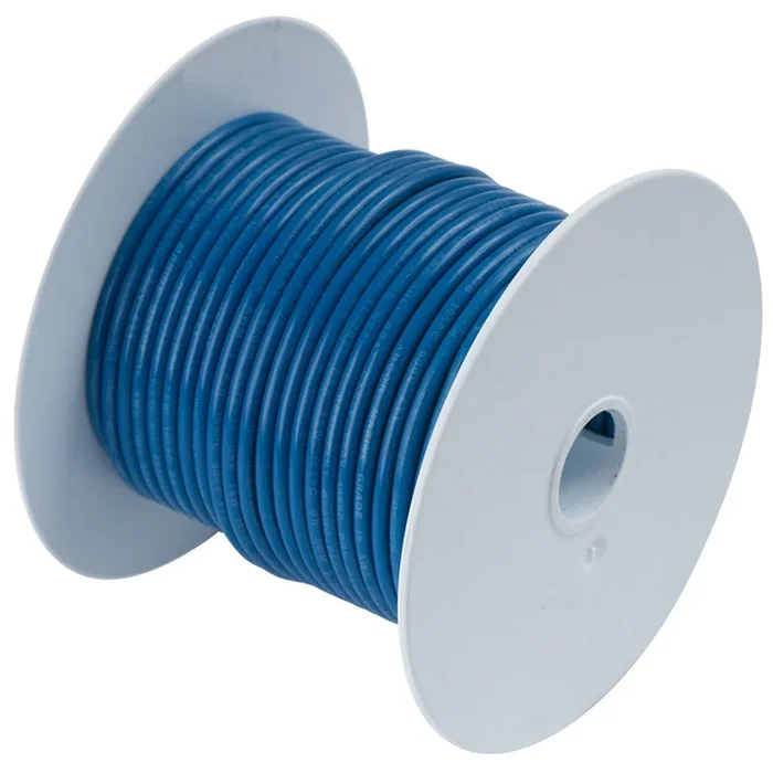 Ancor Dark Blue 12 AWG Tinned Copper Wire – 25′