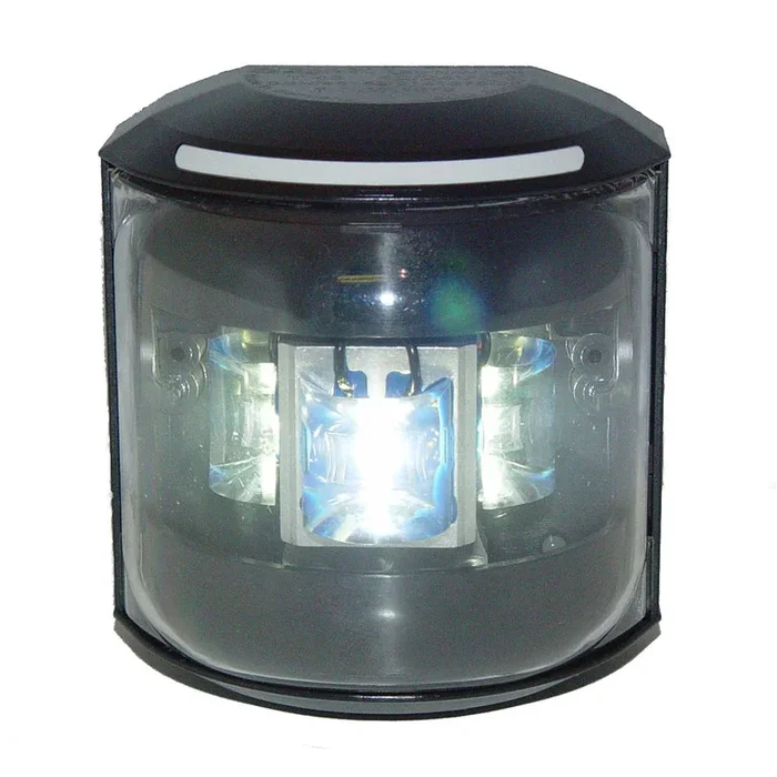 Aqua Signal Series 43 Side Mount Masthead LED Navigation Light – Black