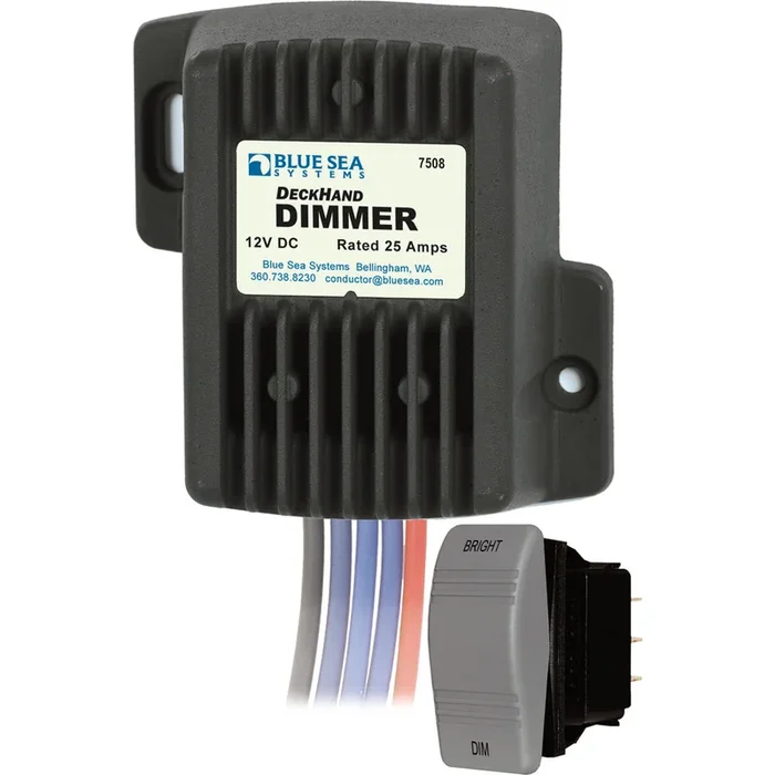 Atenuador Blue Sea 7508 DeckHand – 25 Amp/12V [7508]