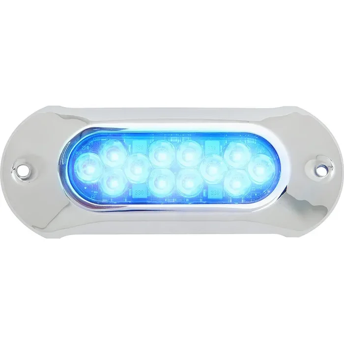 Attwood LightArmor HPX Underwater Light – 12 LED and Blue