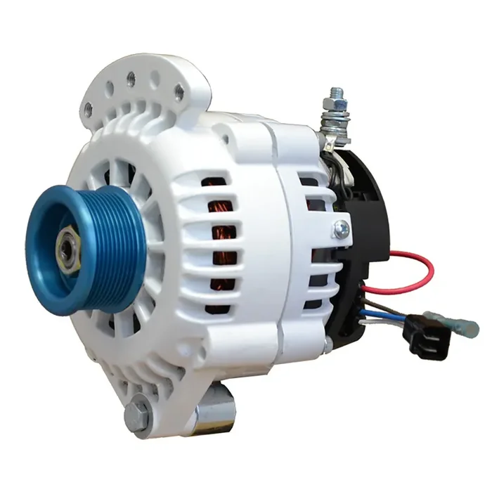 Balmar Alternator 100 AMP 12V 1-2″ Single Foot Spindle Mount J10 Pulley w/Isolated Ground – 621-100-J10