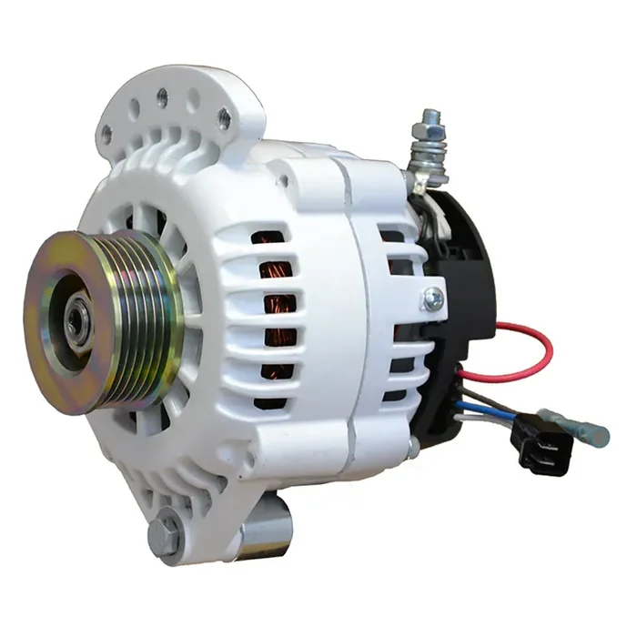 Balmar Alternator 100 AMP 12V 1-2in Single Foot Spindle Mount K6 Pulley with Isolated Ground