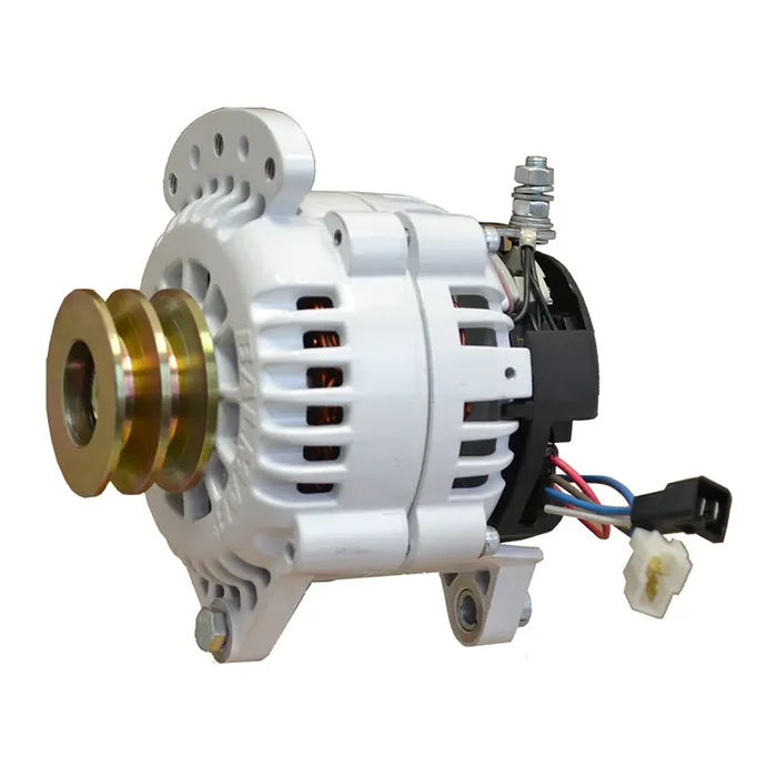 Balmar Alternator 100 AMP 12V 3.15″ Dual Foot Saddle Pulley w/Isolated Ground – 60-100-DV