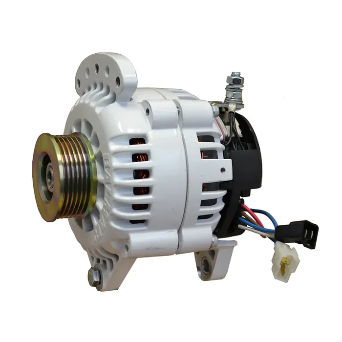 Balmar Alternator 100 Amp 12V 3.15″ Dual foot Saddle Single K6 Pulley w/Isolated Grounding – 60-120-K6