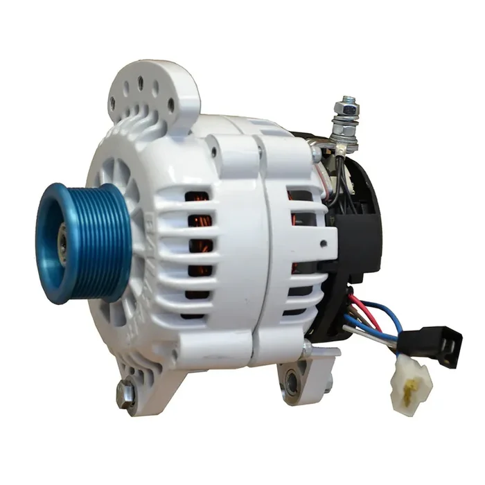 Balmar Alternator 100 AMP 12V 3.15in Dual Foot Saddle J10 Pulley with Isolated Ground