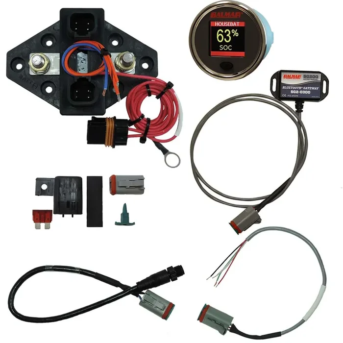 Balmar SG230 Battery Monitor Kit N2K BT Gateway Color Display 12-48VDC – SG230