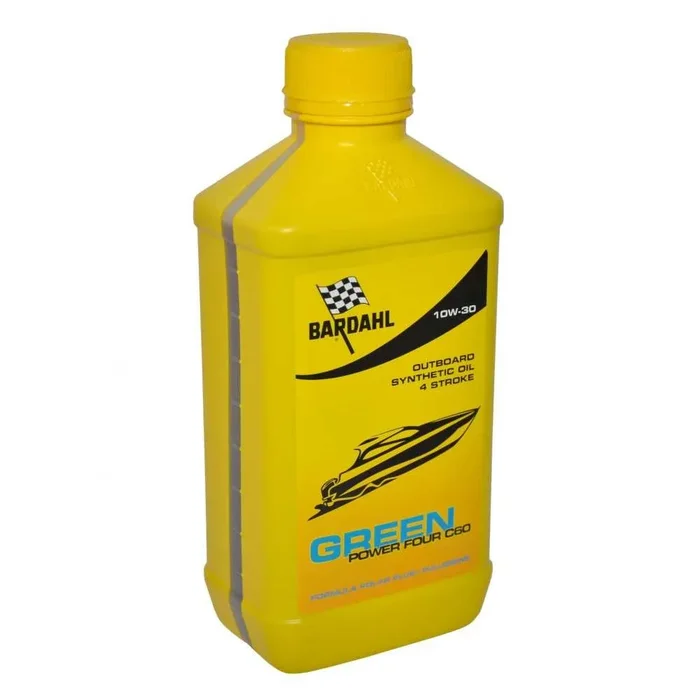 Bardahl Oil Green Power Four C60 10W30 for Fuel engines 4 Strokes 1Lt N72349700005