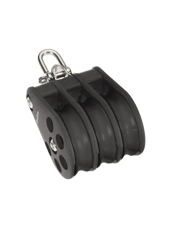 Barton Marine Size 5 54mm Plain Bearing Pulley Block Triple Reverse Shackle