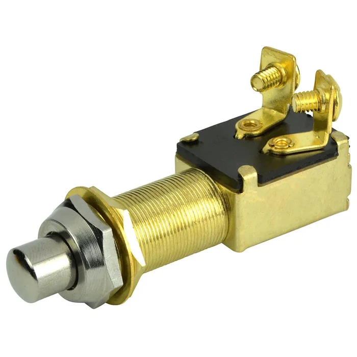 BEP 2-Position SPST Recessed Push Button Switch – OFF/(ON) [1001507]