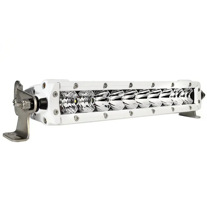 Black Oak Marine Single Row Combo 10″ Light Bar – White