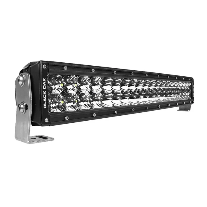Black Oak Pro Series Curved Double Row Combo 20″ Light Bar – Black