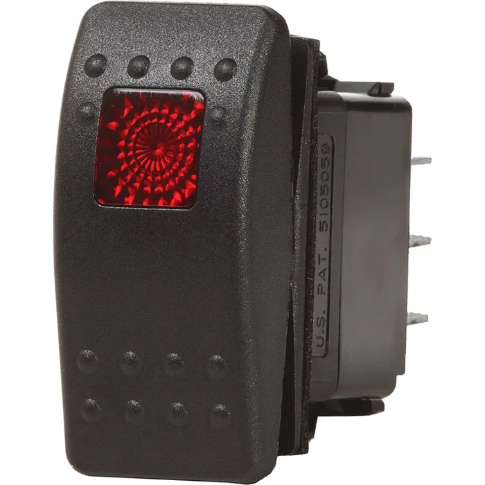 Blue Sea 7934 Contura II Switch DPST Black – OFF-ON [7934]