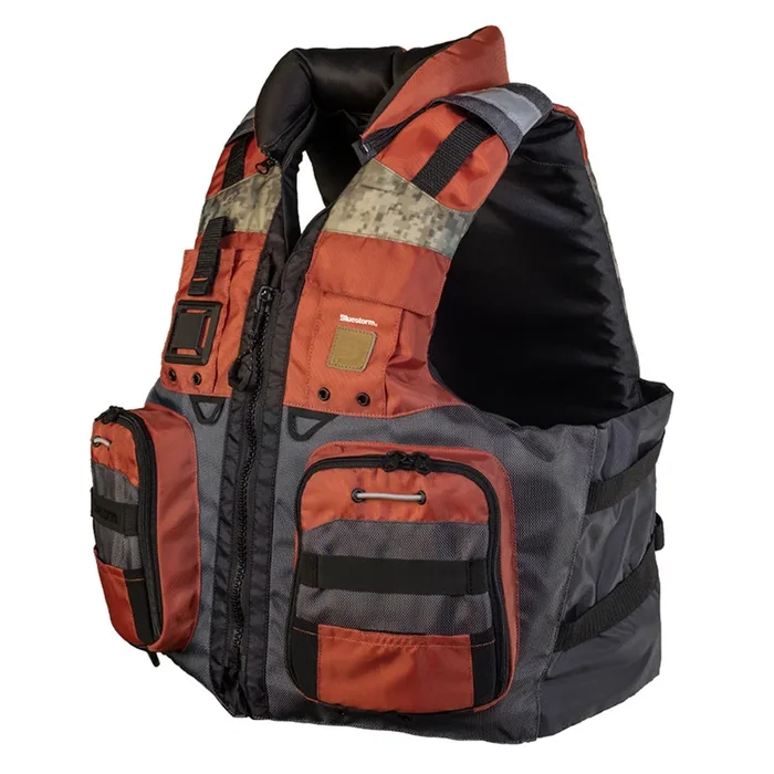 Bluestorm Classic Adult Fishing Life Jacket – Legendary Copper – 2XL/3XL