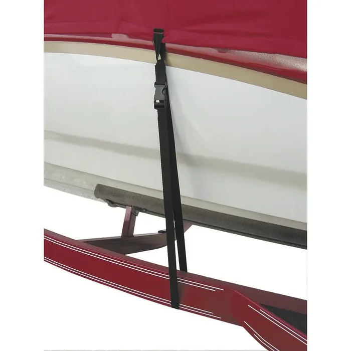 BoatBuckle Snap-Lock Boat Cover Tie-Downs – 1″ x 4‘ – 6-Pack – F14264