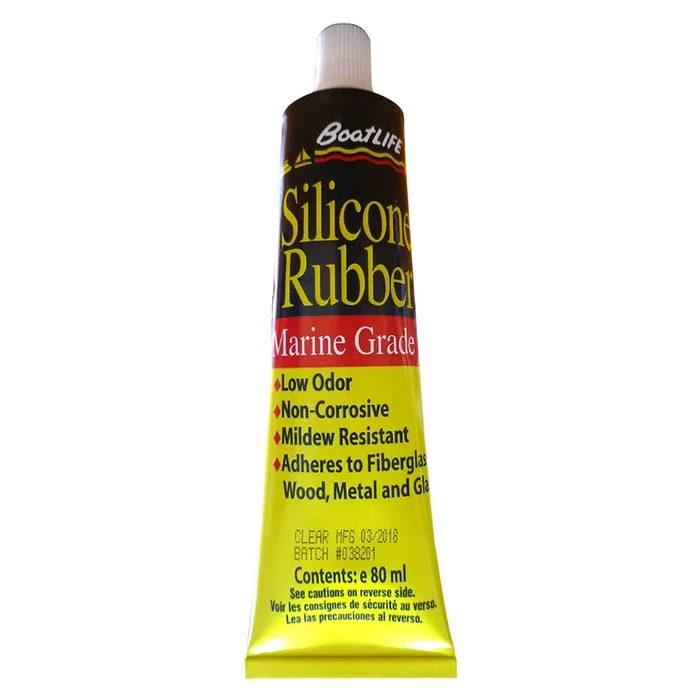 BoatLIFE Silicone Rubber Tube – 2.8 FL. Oz – Clear