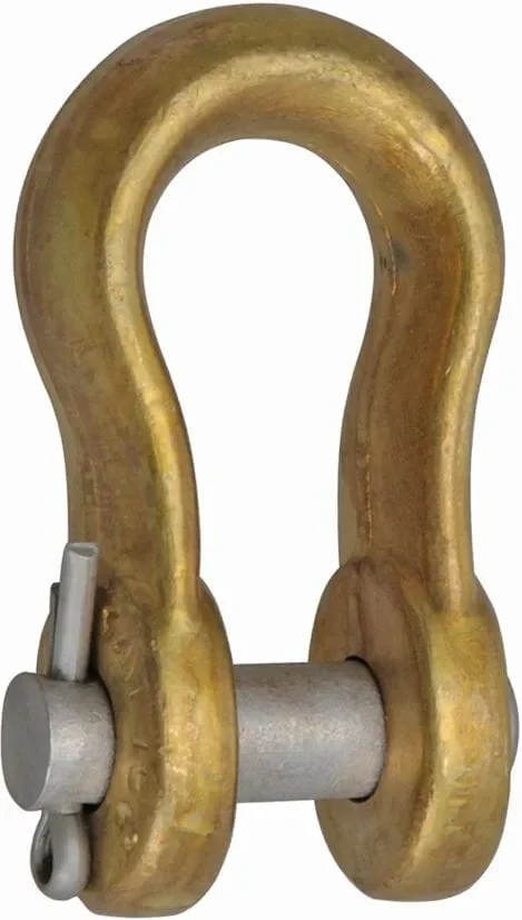 Bronze rigging shackle