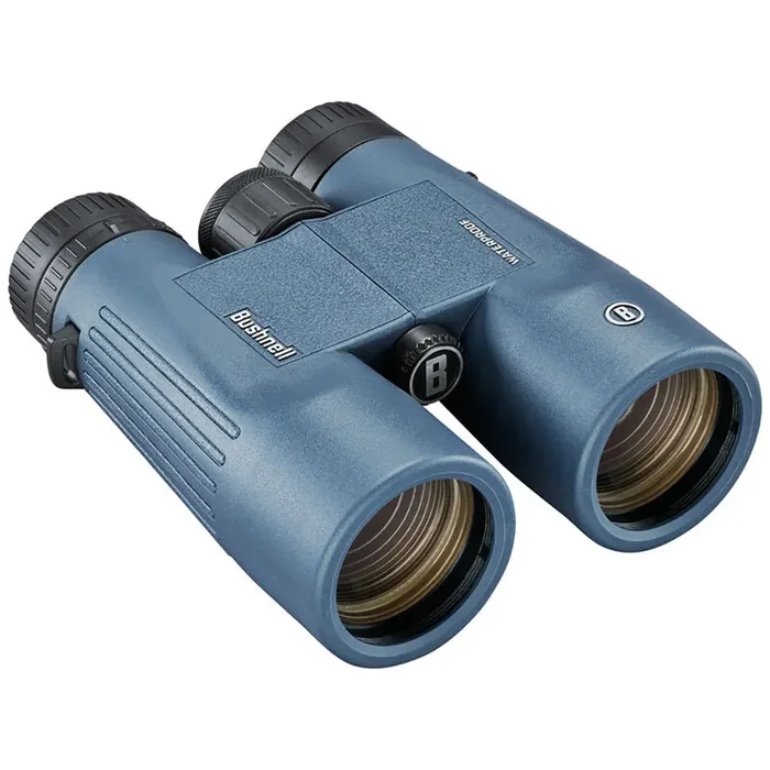 Bushnell 10x42mm H2O Binocular – Dark Blue Roof WP/FP Twist Up Eyecups