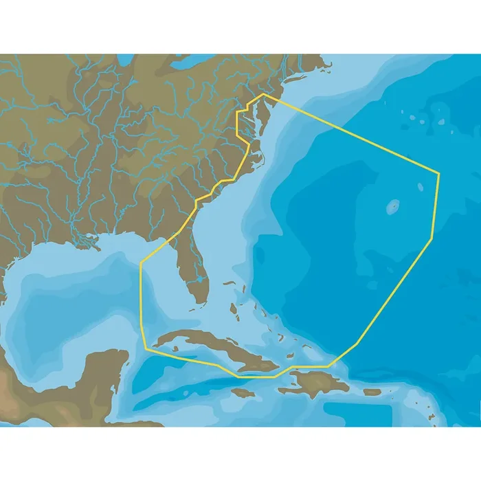 C-MAP 4D NA-063 Chesapeake Bay to Cuba – microSD/SD