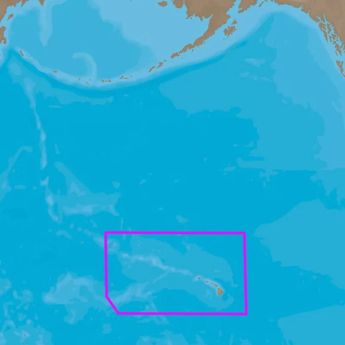 C-MAP 4D NA-D963 Hawaiian Islands