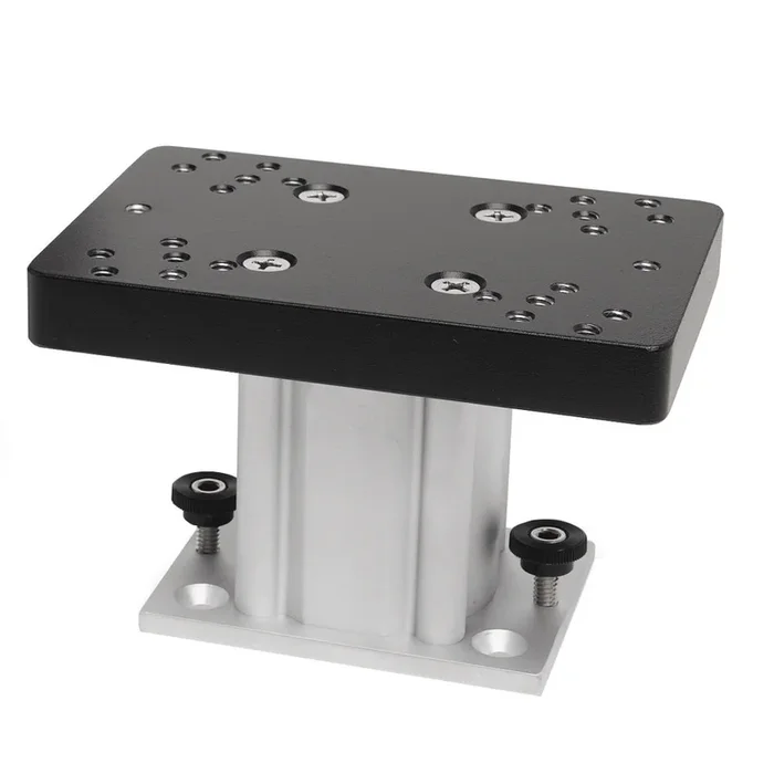 Cannon Aluminum Fixed Base Downrigger Pedestal – 4″