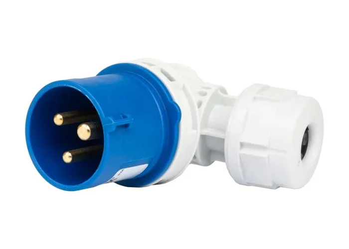 CEE Plug, Angled / 3-Pole