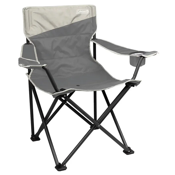 Coleman Big & Tall Quad Camping Chair – Grey