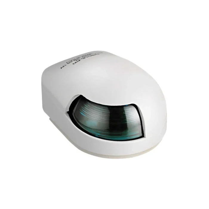 Covered Head Light White Polycarbonate Green light 112,5° 12V 8W OS1150703