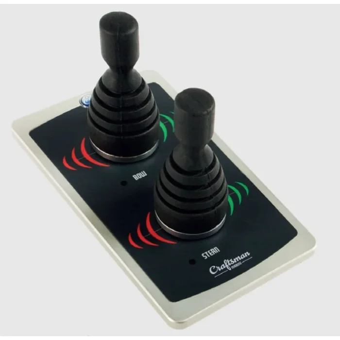 Craftsman ALFA30H Hydraulic Thruster Control Panel with Dual Joystick – Precise and Reliable Control for Boats and Nautical Applications