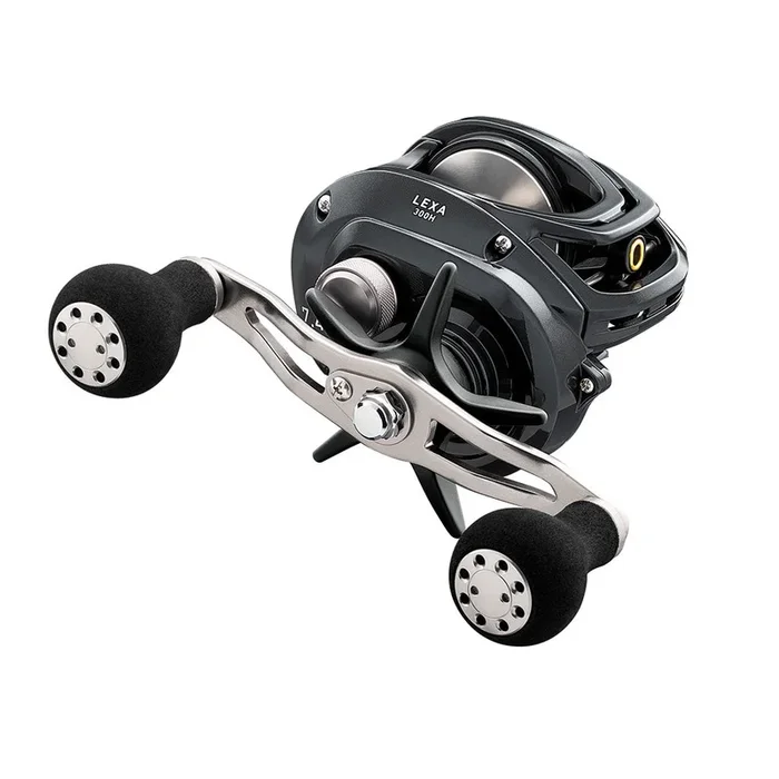 Daiwa Lexa 400 Baitcasting Reel – High Speed – Dual Paddle Handle