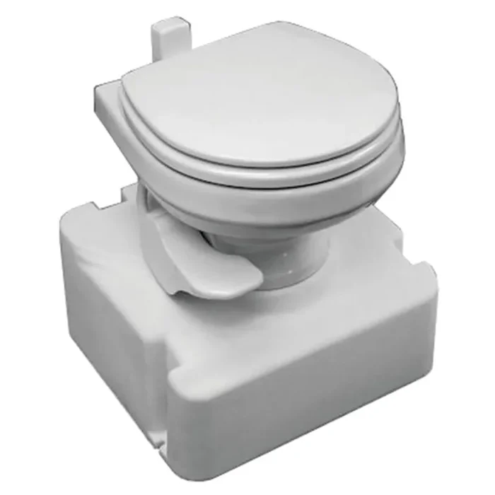 Dometic M28 – 711 Traveler Gravity Toilet w/Tank – White