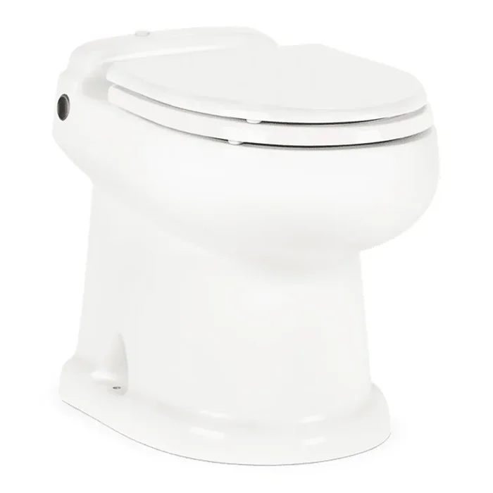 Dometic Masterflush 8740 Macerator Toilet – 12V – White