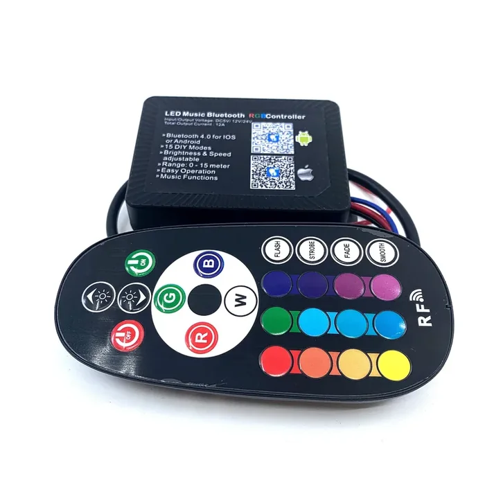 Empire Offroad LED Highland Series RGB+W Bluetooth Control Box and RF Remote