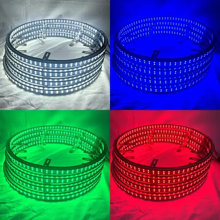 Empire Offroad LED Highland Series RGB+W Wheel Rings