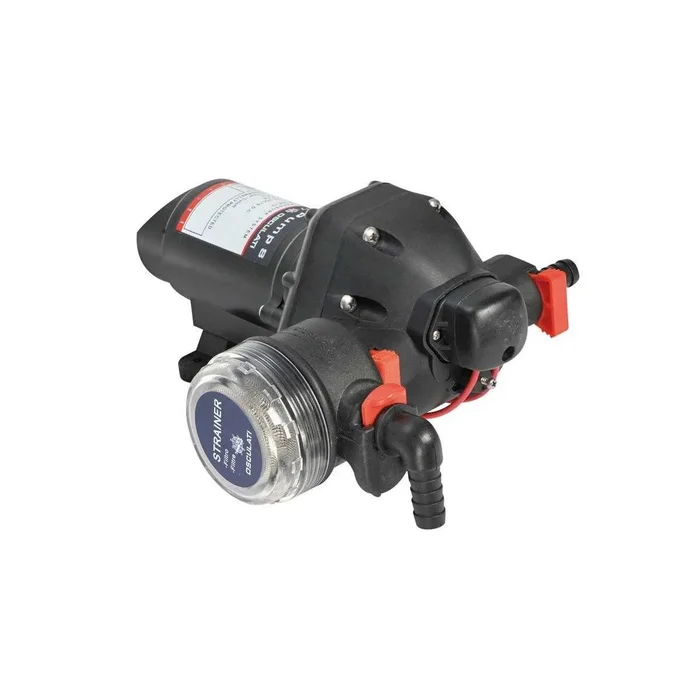 Europump 8 Self-primming Pump Fitted with 3 Valves 12V/5A 8l/min 2Bar OS1650912