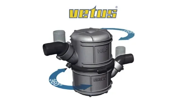 Exhaust Muffler Vetus NLP 40mm