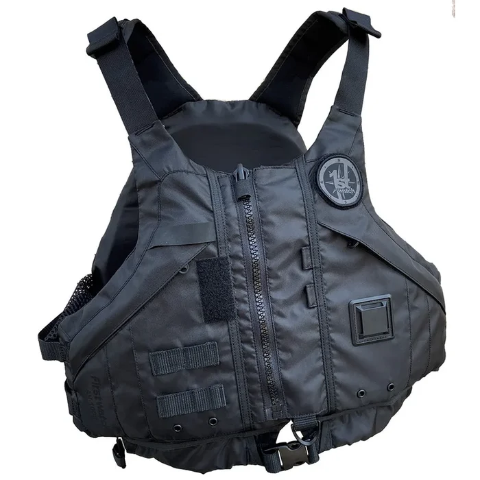 First Watch AV-1000 Kayak Style Duty PFD – Black – M/L