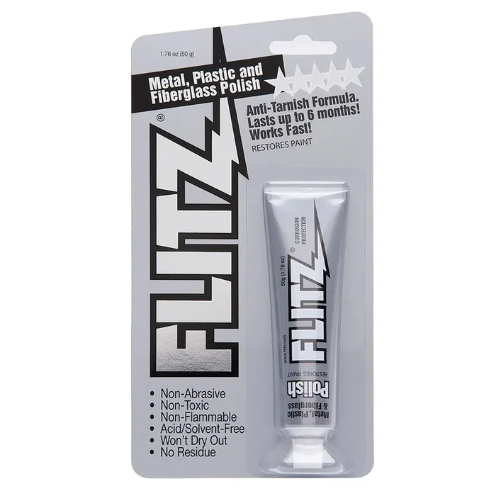 Flitz Polish – Paste – 1.76oz Tube – 10-Pack – BP 03511-10A-10PK