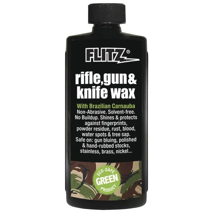 Flitz Rifle, Gun & Knife Wax – 7.6 oz. Bottle – GW 02785