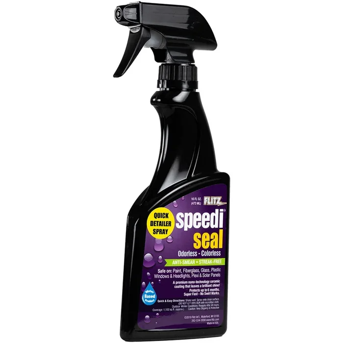 Flitz Speedi Seal Premium-Grade Ceramic Coating – 16oz Bottle [MX 32806]