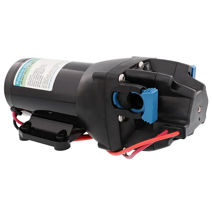 Flojet Heavy Duty RV Water Pump w/Strainer – 12V – 4GPM – 50PSI – Q401V-117S-3A