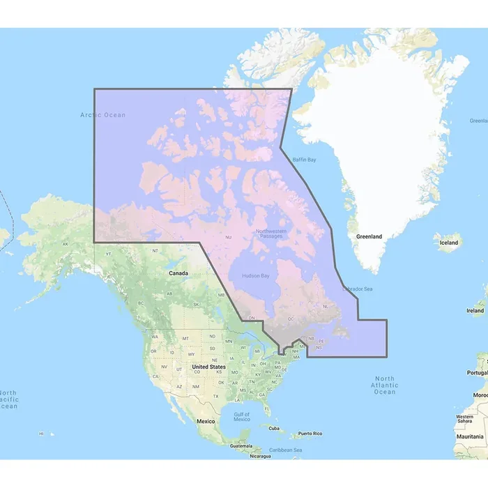 Furuno Canada North & East – Vector Charts, 3D Data & Standard Resolution Satellite Photos – Unlock Code – MM3-VNA-021