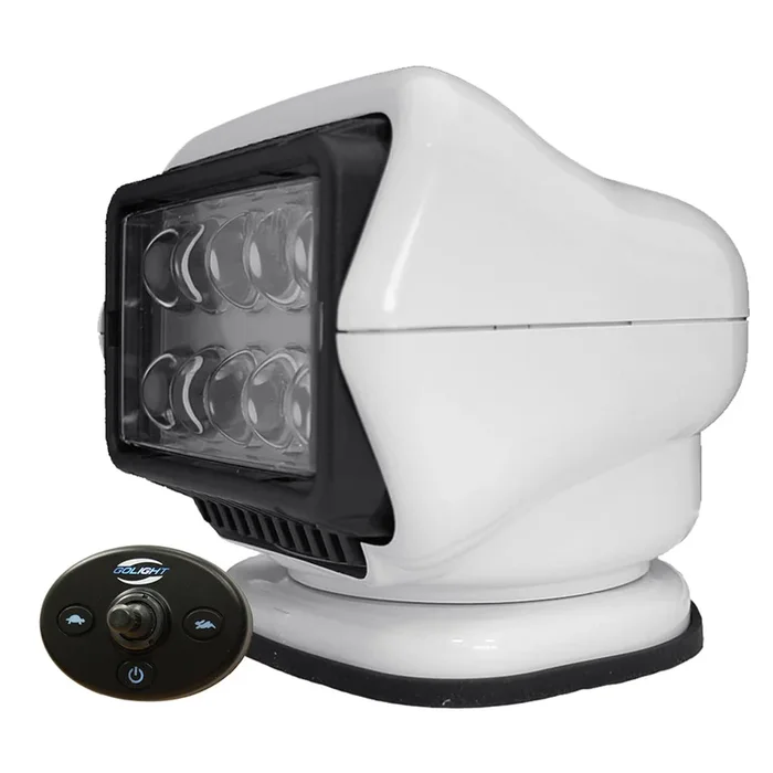 Golight LED Stryker Searchlight w/Wired Dash Remote – Permanent Mount – White
