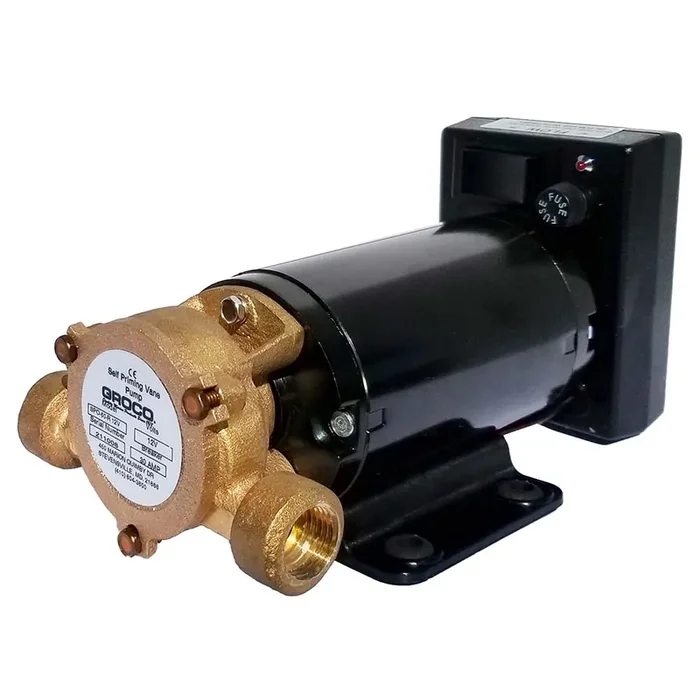 GROCO Commercial Duty Reversing Vane Pump – 12V – SPO-80-R 12V