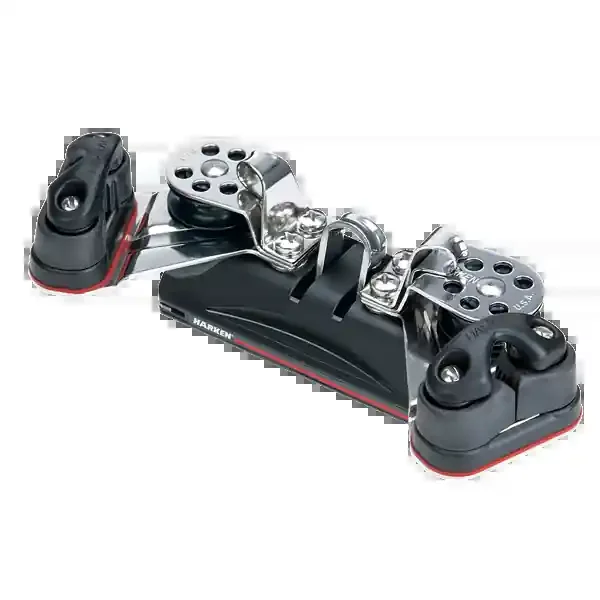 Harken Long Midrange Captive Ball Traveler Car with Cams